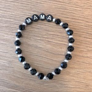 Mama beaded bracelet
